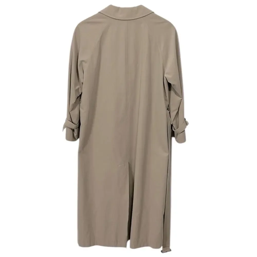 Burberry Long Waterloo Heritage Trench Coat size 12 petite - Picture 13 of 14